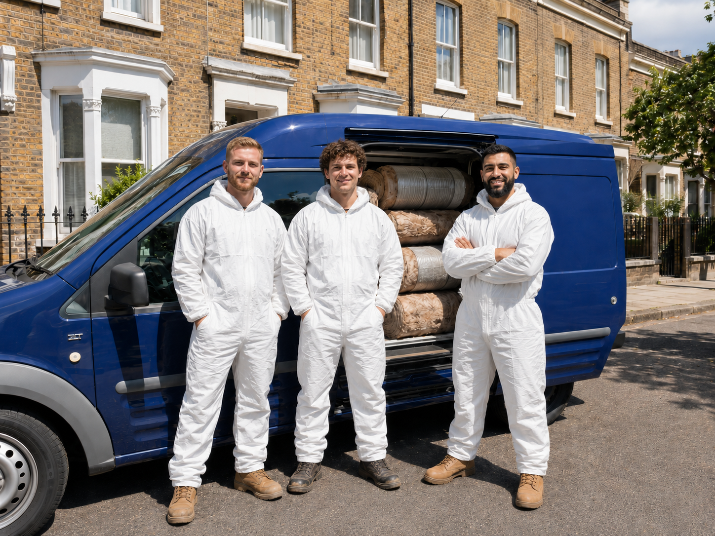 The Nottingham Loft Insulation team at work